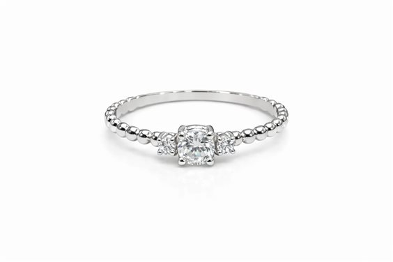 Ring Idee Preziose dal 1987 Woman in White Gold Zircone IP.AK18B/99 - IP.AK18B/99
